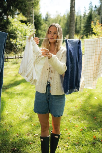 Strapats - cable-knitted cardigan
