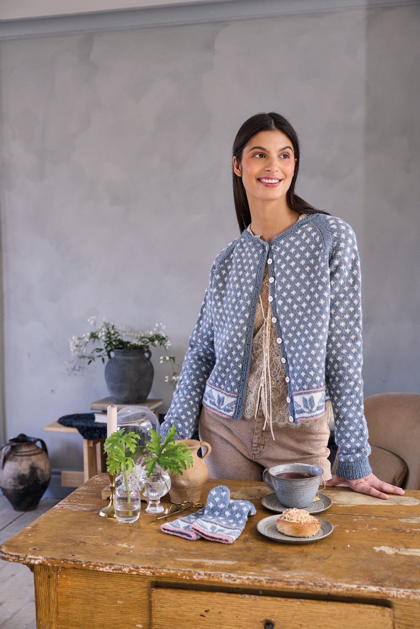 Stjärnro – Colourwork Cardigan Knitting Pattern