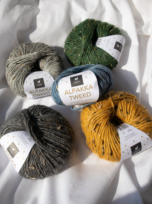 Alpakka Tweed från Du Store Alpakka