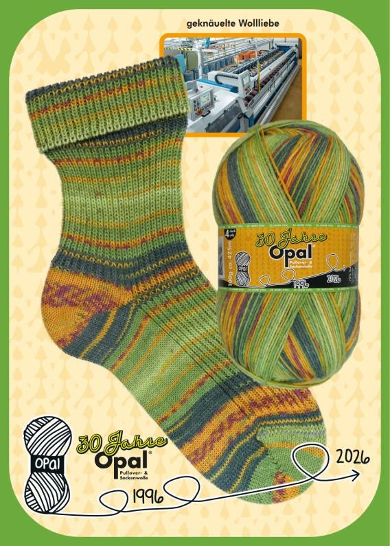 Opal 30 år -självrandande jubileumsgarn