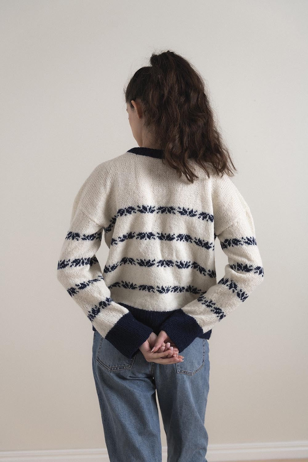 Sjöbod - patterned sweater