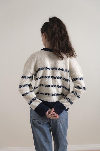 Sjöbod - patterned sweater