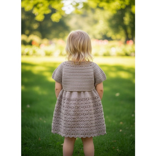 Bilbao - klänning och bolero i Baby bomull