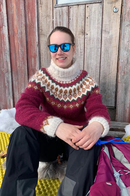 Čoarvegiella Winter - digitalt mönster