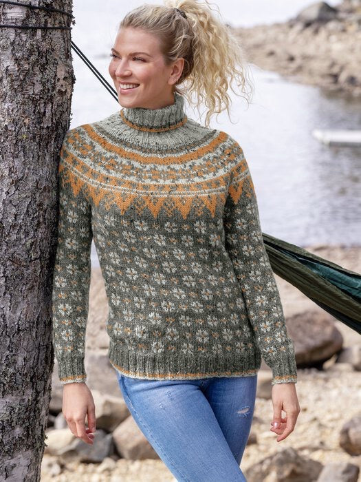 Stryn - sweater in Alpakka Tweed