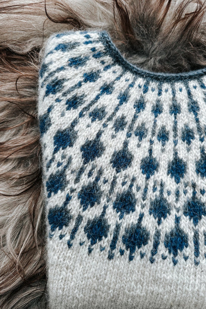Blueberry Sweater - digitalt mönster