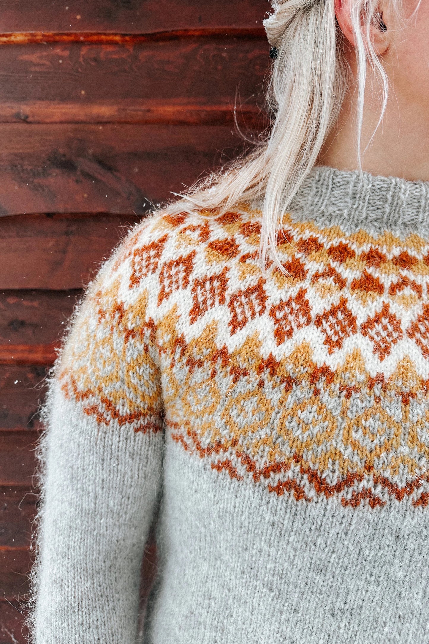 Mikkeli Sweater Easter - yarn kit from 531kr