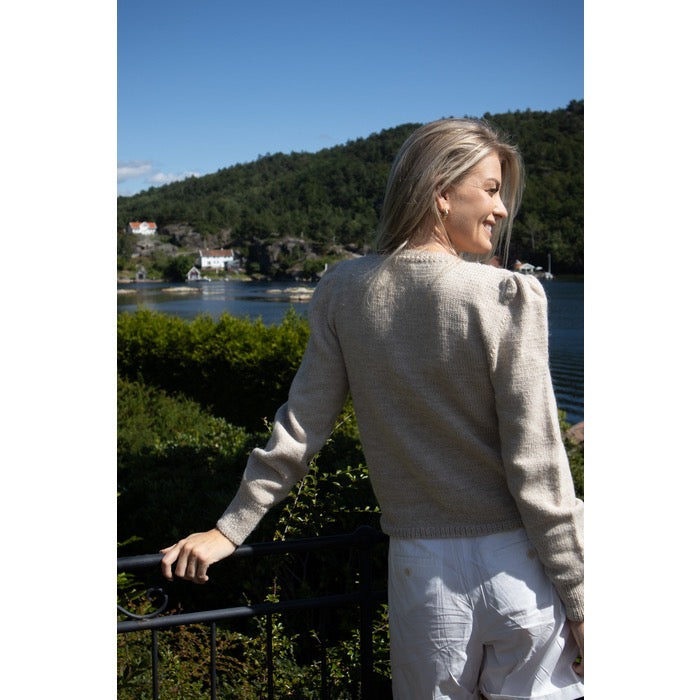 Braided cardigan