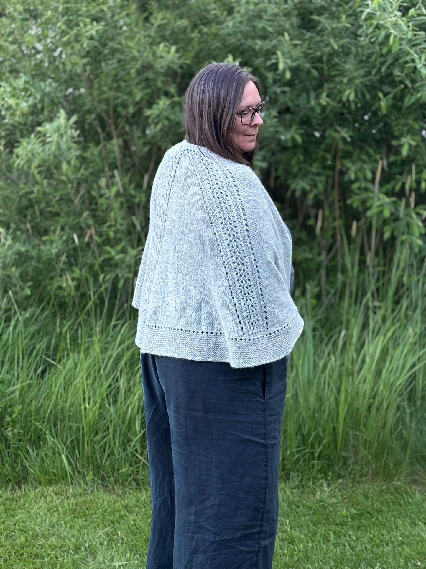 Heights and Valleys Shawl – stickmönster till sjal