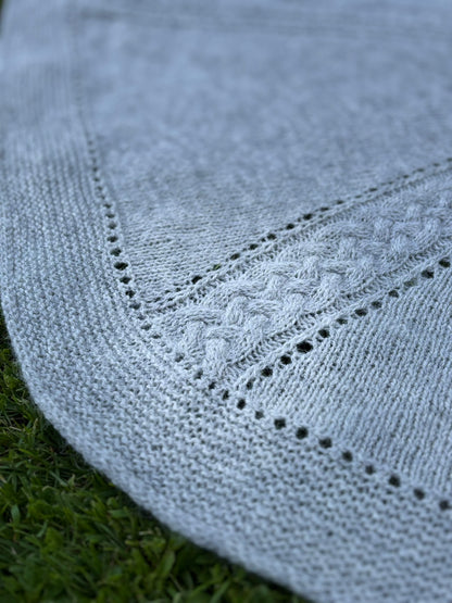 Heights and Valleys Shawl – stickmönster till sjal