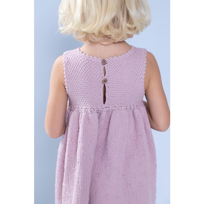 Kine - dress with hearts in Baby Cotton