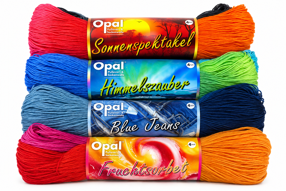 Opal Hand Dyed – 4-ply sock yarn