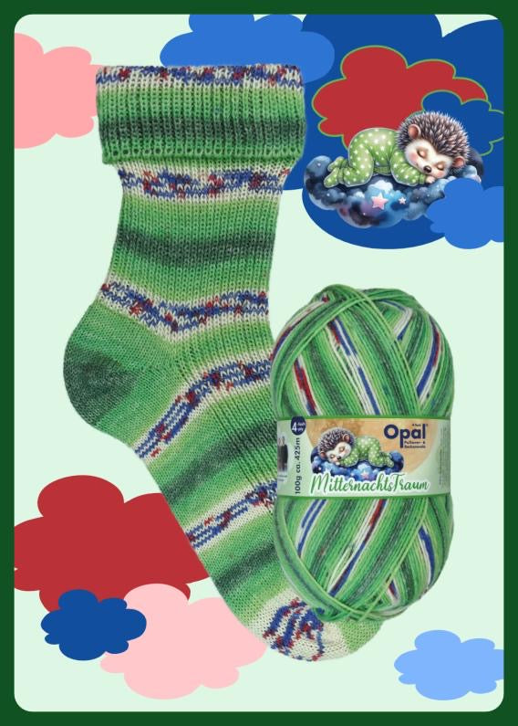 Midnattsdröm - sockgarn från Opalgarn