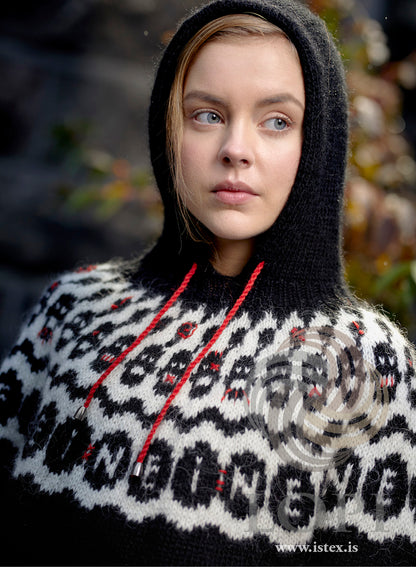 Nei - islandströja i Lettlopi