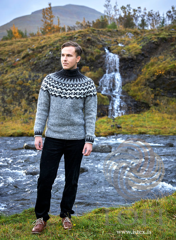 9X - Icelandic sweater in Léttlopi