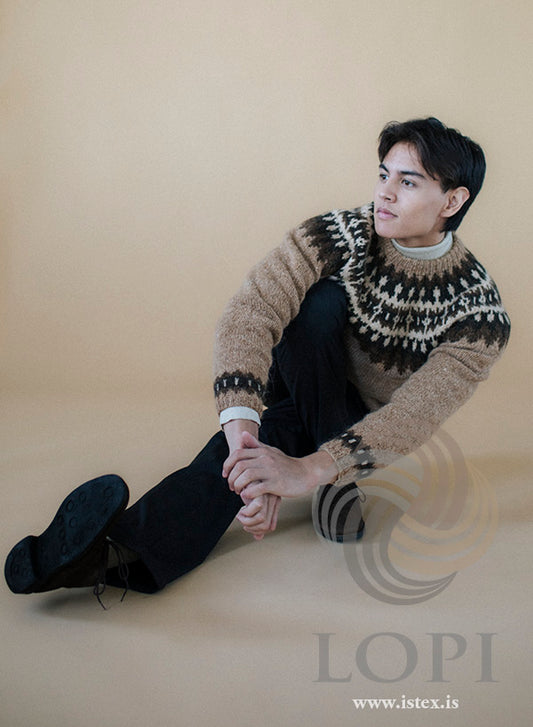 Kastali - islandströja i Lettlopi