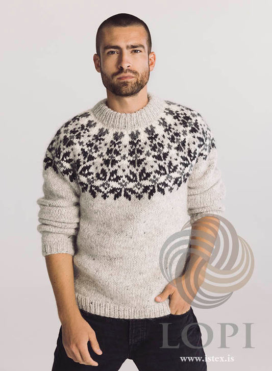 Stjörnuljós - islandströja i Alafosslopi