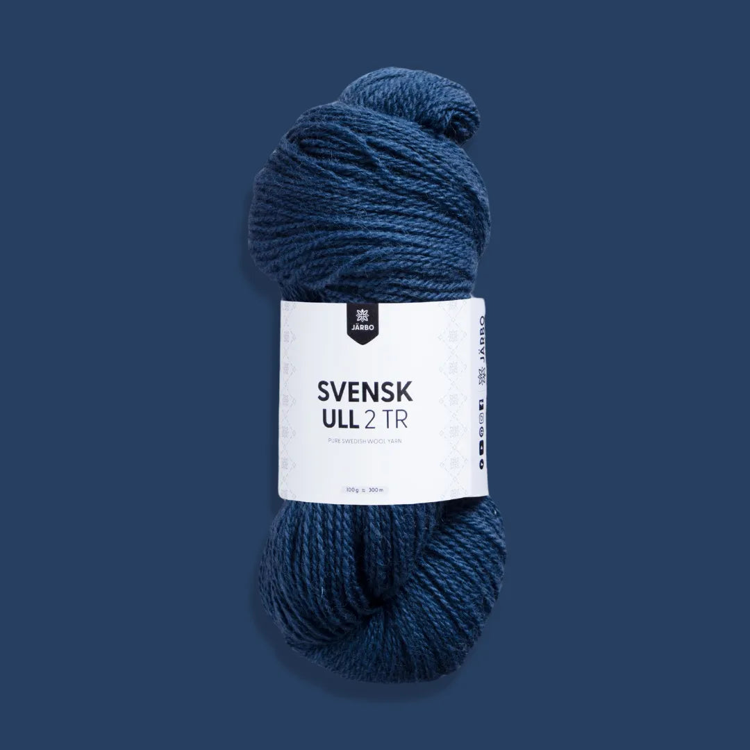 Svensk Ull 2 tr - Garn från Järbo - Fru Olesen Garn