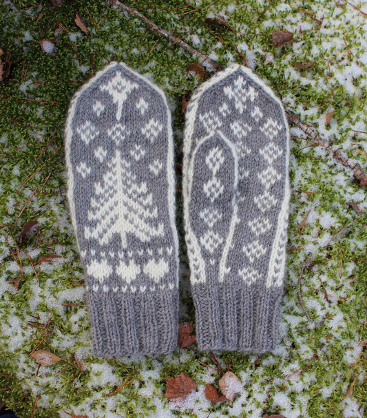 Winter Night Mittens