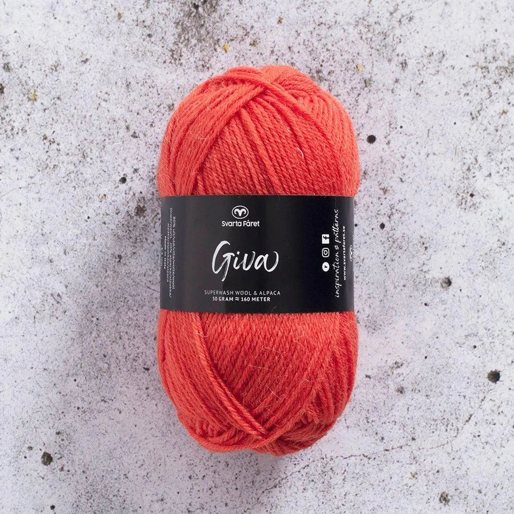 Giva - Garn från Svarta Fåret - Fru Olesen Garn