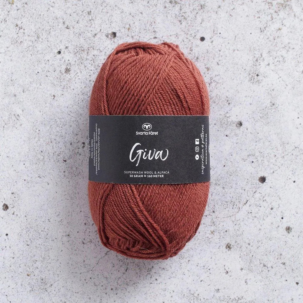 Giva - Garn från Svarta Fåret - Fru Olesen Garn