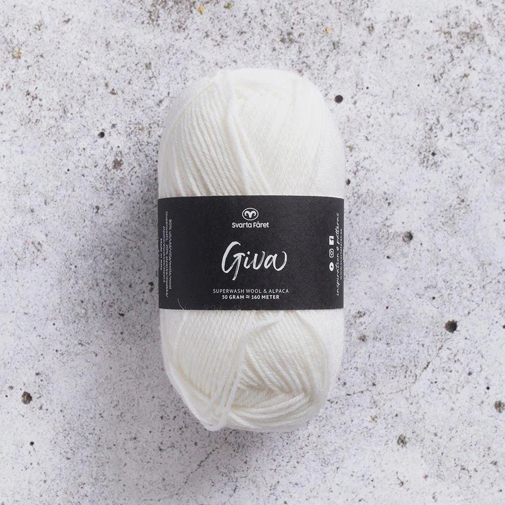 Giva - Garn från Svarta Fåret - Fru Olesen Garn