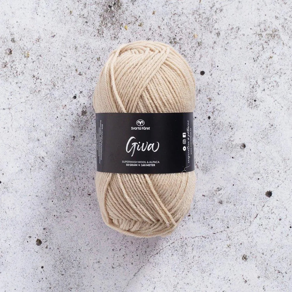 Giva - Garn från Svarta Fåret - Fru Olesen Garn