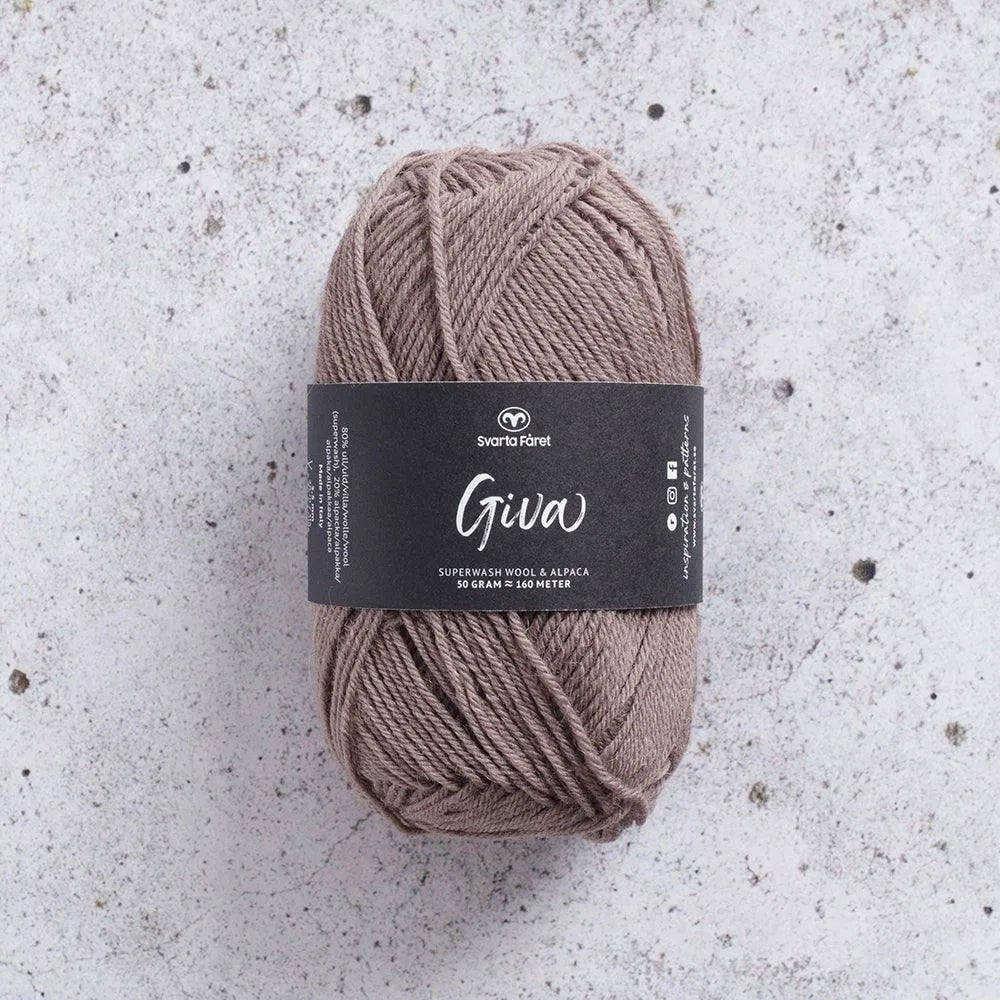 Giva - Garn från Svarta Fåret - Fru Olesen Garn