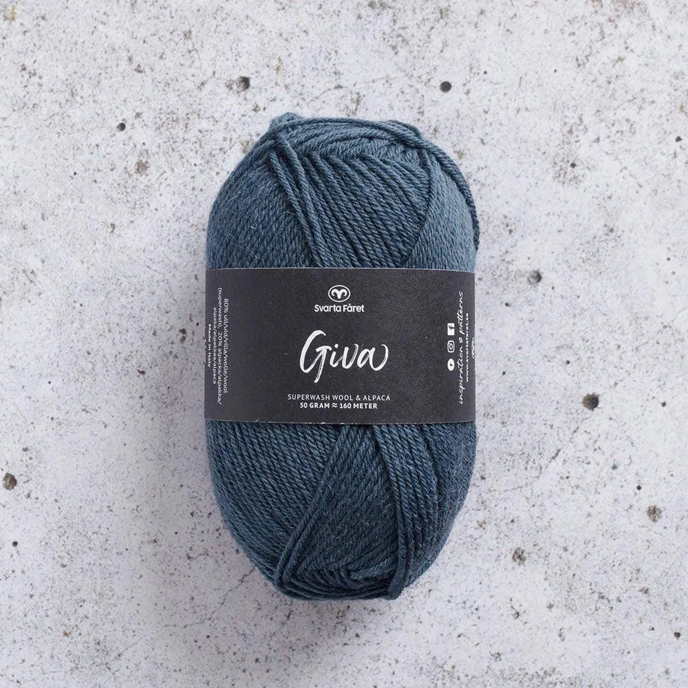 Giva - Garn från Svarta Fåret - Fru Olesen Garn
