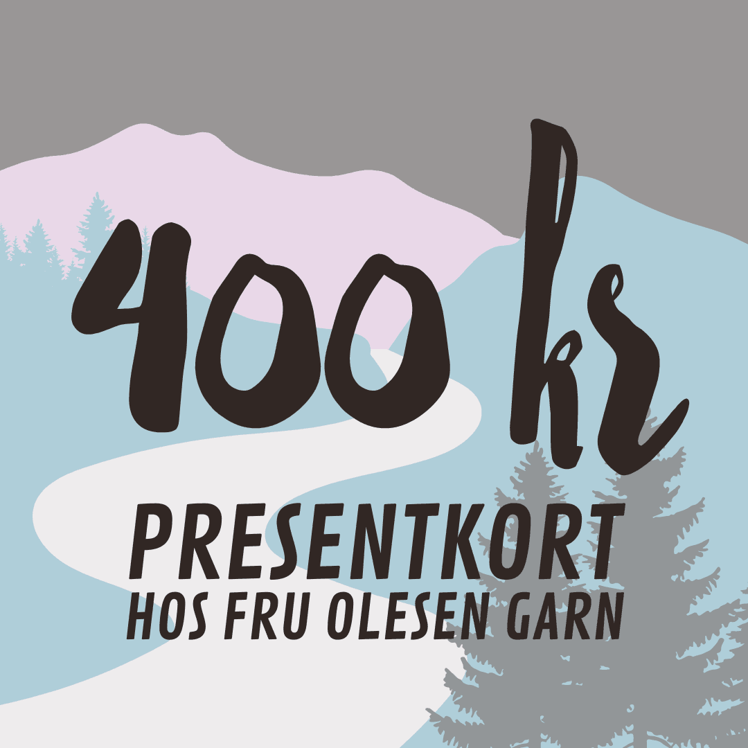 Presentkort - Köp en överraskning till någon - Fru Olesen Garn