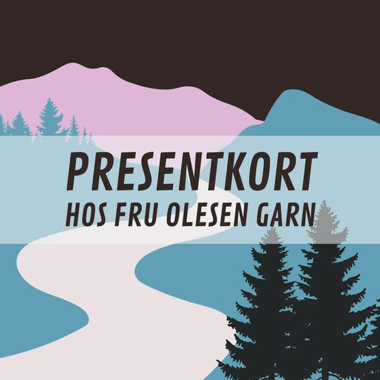 Presentkort från Fru Olesen Garn