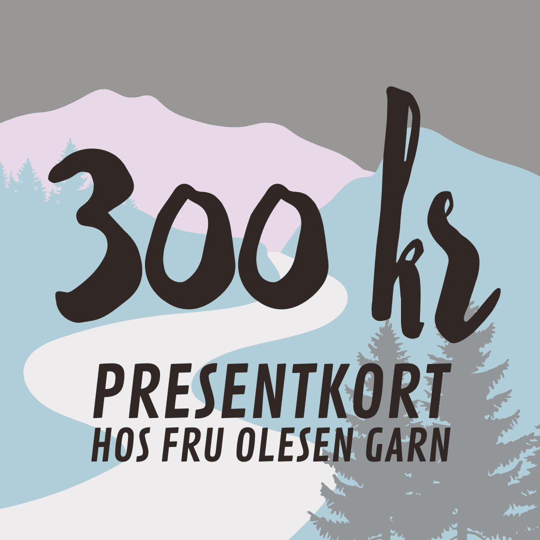 Presentkort - Köp en överraskning till någon - Fru Olesen Garn