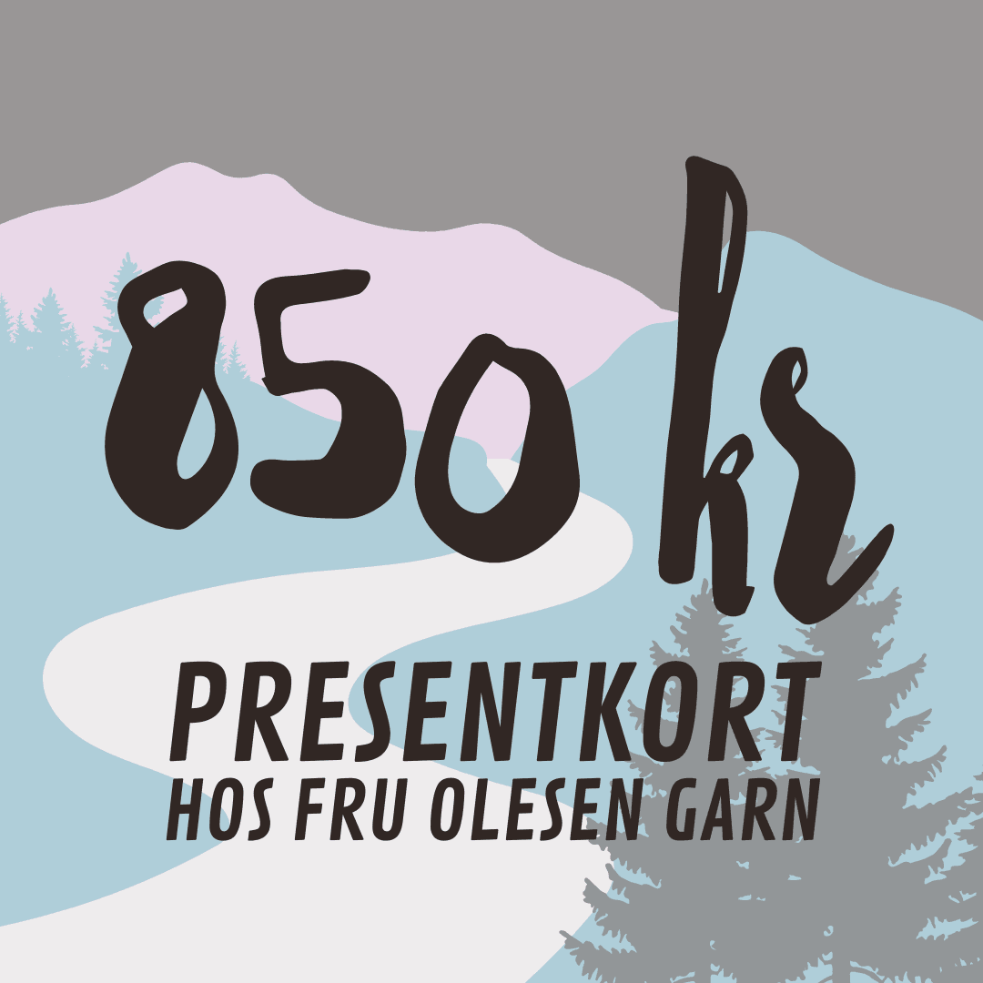 Presentkort - Köp en överraskning till någon - Fru Olesen Garn