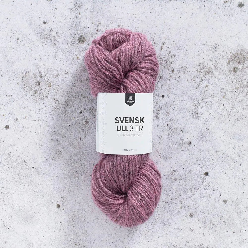 Svensk Ull 3 tr - Garn från Järbo - Fru Olesen Garn