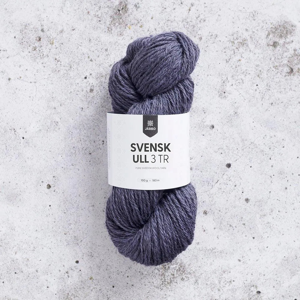 Svensk Ull 3 tr - Garn från Järbo - Fru Olesen Garn