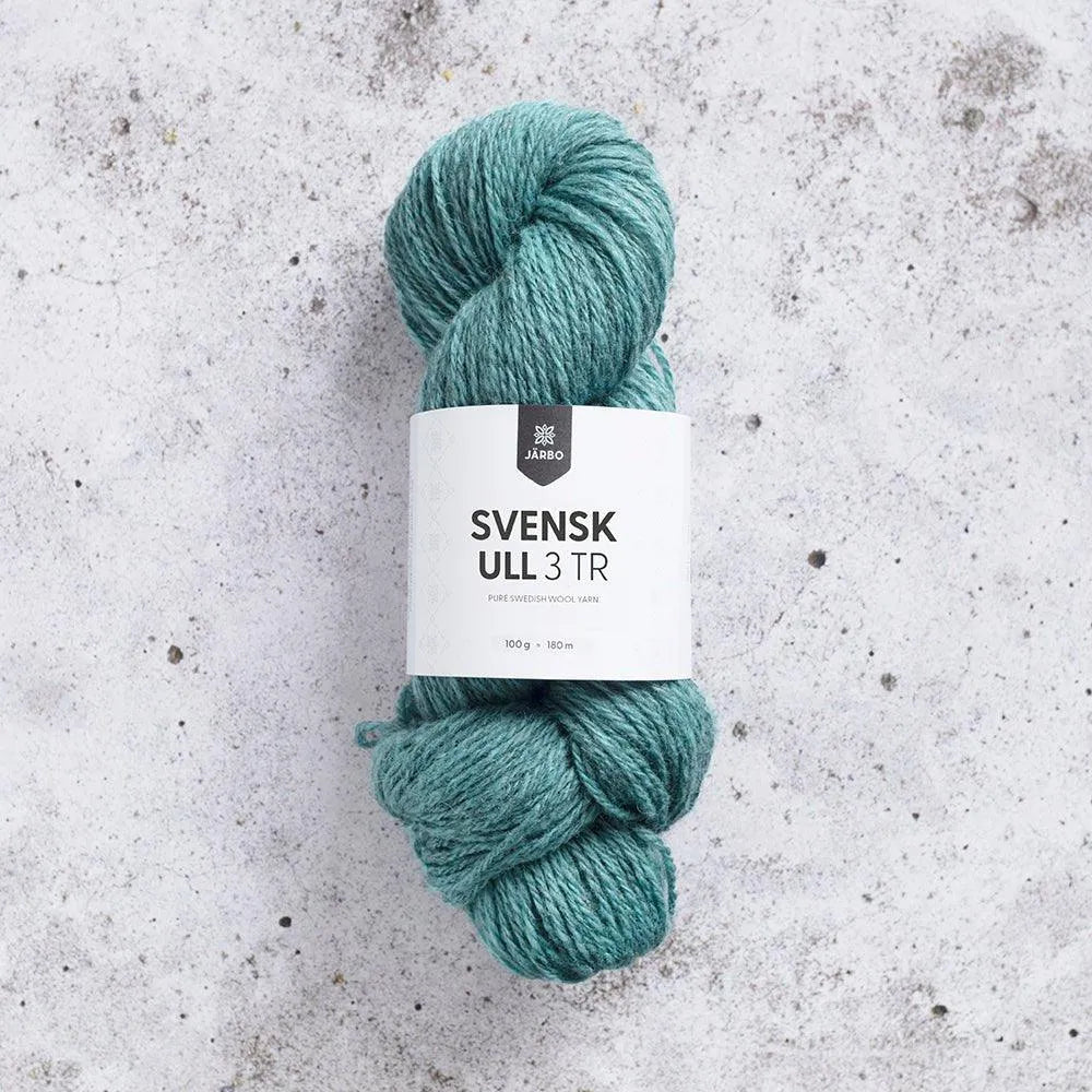 Svensk Ull 3 tr - Garn från Järbo - Fru Olesen Garn