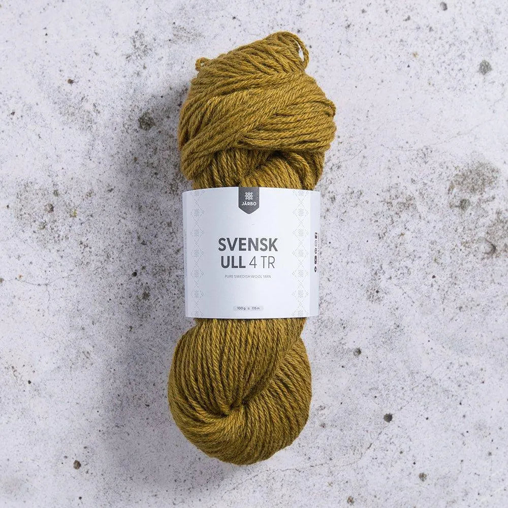 Svensk Ull 4 tr - Garn från Järbo - Fru Olesen Garn
